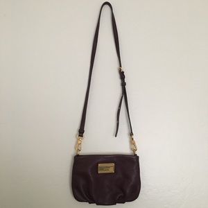 Marc jacobs plum mini bag
